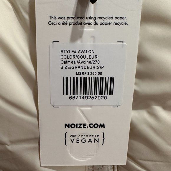 NOIZE Puffer Jacket Small - Picture 3 of 3